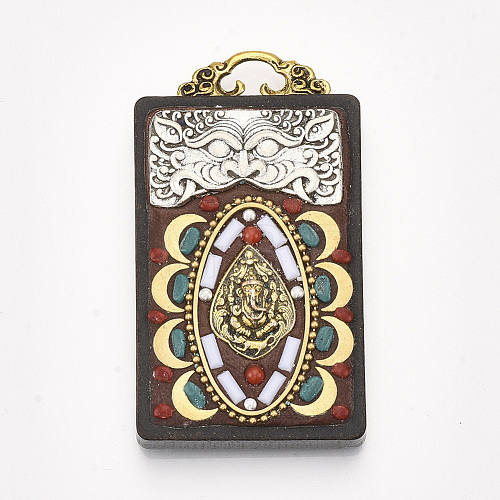 Handmade Indonesia Big Pendants IPDL-S053-206-1