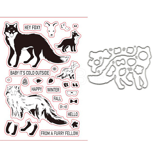 Fox Clear Silicone Stamps PW-WG77629-01-1