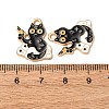 Alloy Enamel Pendants ENAM-B031-01A-3