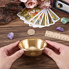 Brass Offering Bowl for Altar Meditation AJEW-WH20816-262C-3