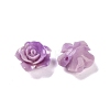 Synthetic Coral 3D Flower Rose Beads CORA-A005-14mm-27-3