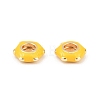 Brass Beads KK-H524-15G-01-1