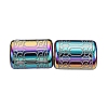 Electroplate Glass Beads EGLA-Q137-01A-O03-1
