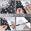 3Pcs Acrylic Hair Pin Bun Maker OHAR-PA0001-01C-5