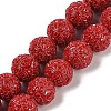 Synthetic Coral Carved Beads Strands CORA-U003-05A-1