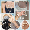 80Pcs 3 Styles Natural Mixed Shell Pendants SHEL-NB0001-71-5