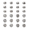 Alloy European Beads PALLOY-TA0002-19AS-RS-2