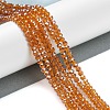 Electroplate Glass Beads Strands LS-EGLA-A034-T2mm-A19-3
