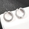 201 Stainless Steel Cuff Earrings EJEW-T056-01P-02-2