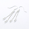 925 Sterling Silver Earring Hooks Findings STER-I014-29S-4