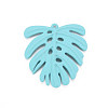 Spray Painted Alloy Pendants PALLOY-T077-117E-RS-1