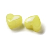 Imitation Jelly Acrylic Opaque Beads SACR-R741-01G-2