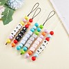 108 Pcs White Cube Silicone Beads Letter Number Square Dice Alphabet Beads with 2mm Hole Spacer Loose Letter Beads for Bracelet Necklace Jewelry Making JX438B-7