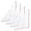 Acrylic Shower Water Guard AJEW-WH0752-468-1