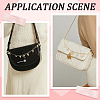 2Pcs 2 Styles Brass Bag Decorative Chains HJEW-SC0003-24B-5