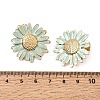 304 Stainless Steel Enamel Stud Earrings SA-CBA0141-03G-5
