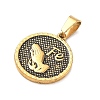 Religion 304 Stainless Steel Pendants STAS-H264-13C-AG-2