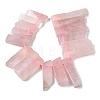 Natural Rose Crystal Beads Strands G-S386-D12-3