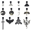 12Pcs Gothic Plastic Mobile Dustproof Plugs HJEW-ME00123-1