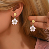 Elegant Flower Stud Earrings QQ9904-1