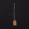 Kraft Paper Tags X1-AJEW-C019-01-3