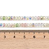Electroplate Glass Beads Strands EGLA-B011-04A-04-4