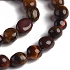 Natural Tiger Eye Beads Strands G-D0002-D76-3