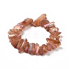 Natural Quartz Crystal Points Beads Strands G-K181-B22-2