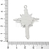 Alloy with Rhinestone Pendants AL-CBA4262-05P-03-3