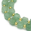 Natural Green Aventurine Beads Strands G-I376-D39-01-3