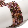 Natural Tourmaline Beads Strands G-B090-A03-03-1