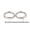 Brass Open Jump Rings KK-M165-9mm-01P-NR-4