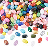 300Pcs Spray Painted Schima Wood Beads WOOD-TA0002-83A-3