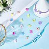 130g about 400pcs Opaque Resin Beads RESI-SC0001-69A-3