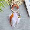 Woven Net/Web with Feather Pendant Decorations PW-WG7C0E0-02-1