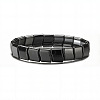 Non-magnetic Synthetic Hematite Beaded Stretch Bracelets for Men FS-WG73B41-02-1