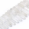 Natural Quartz Crystal Beads Strands G-F715-052-2