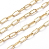 Soldered Brass Paperclip Chains CHC-G005-06G-01-2