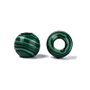 Synthetic Malachite European Beads G-Q607-02I-2