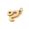 304 Stainless Steel Charms STAS-R001-04G-05-2