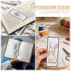 Cotton Blank Bookmarks AJEW-WH0643-200B-07-6