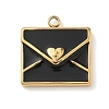 304 Stainless Steel Enamel Charms STAS-I359-02G-04-1