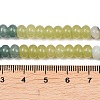 Natural Flower Amazonite & Dyed White Jade & Quartz Crystal Beads Strands G-Z135-C05-6