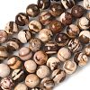 Natural Australian Agate Round Bead Strands G-M272-02-10mm-5
