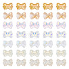 70Pcs 7 Colors Electroplate Glass Beads FIND-TA0010-09-1