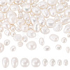 100Pcs 4 Styles Natural Cultured Freshwater Pearl Beads PEAR-TA0001-38-1