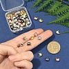60Pcs 6 Colors Electroplate Glass Beads Strands EGLA-YW0005-70-4