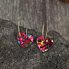 Resin Hoop Earrings FS-WG60B6C-03-1