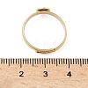 Adjustable Brass Pad Ring Settings KK-K414-10D-G-3