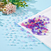 500Pcs Transparent Plastic Beads KY-LP0001-05-1